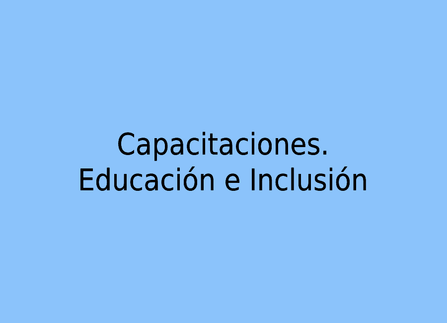 capacitaciones
